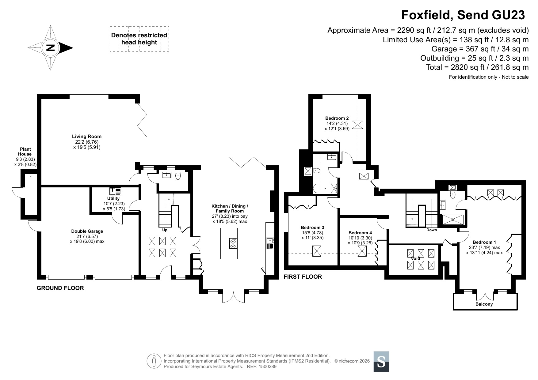 3, Foxfield, Surrey floorplan