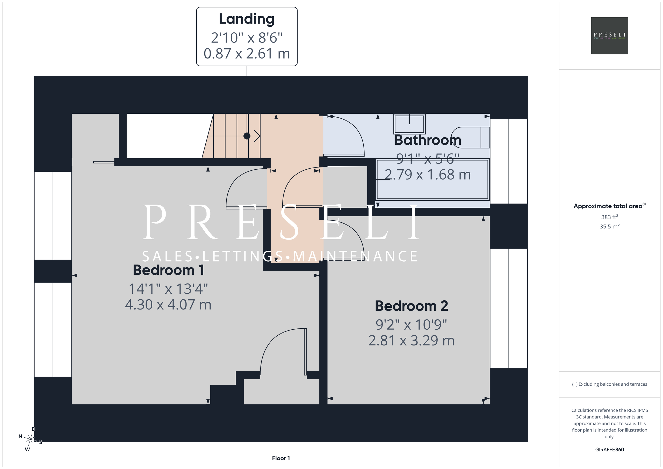 Cerrig Cottage, Haverfordwest floorplan