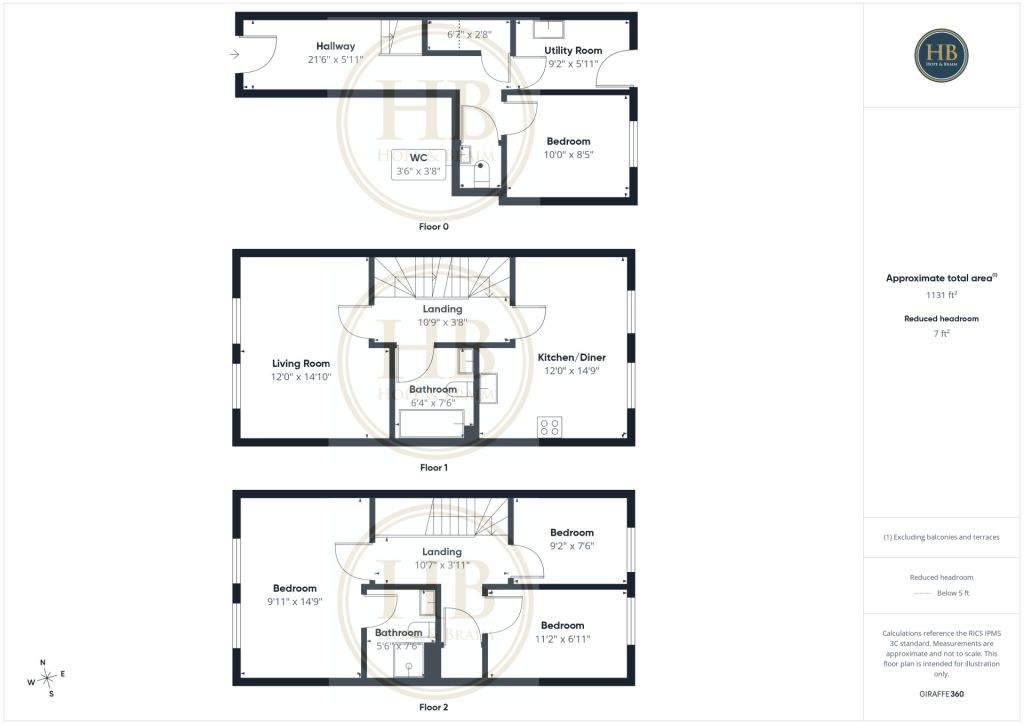 10, Whitehall Landing, North Yorkshire floorplan