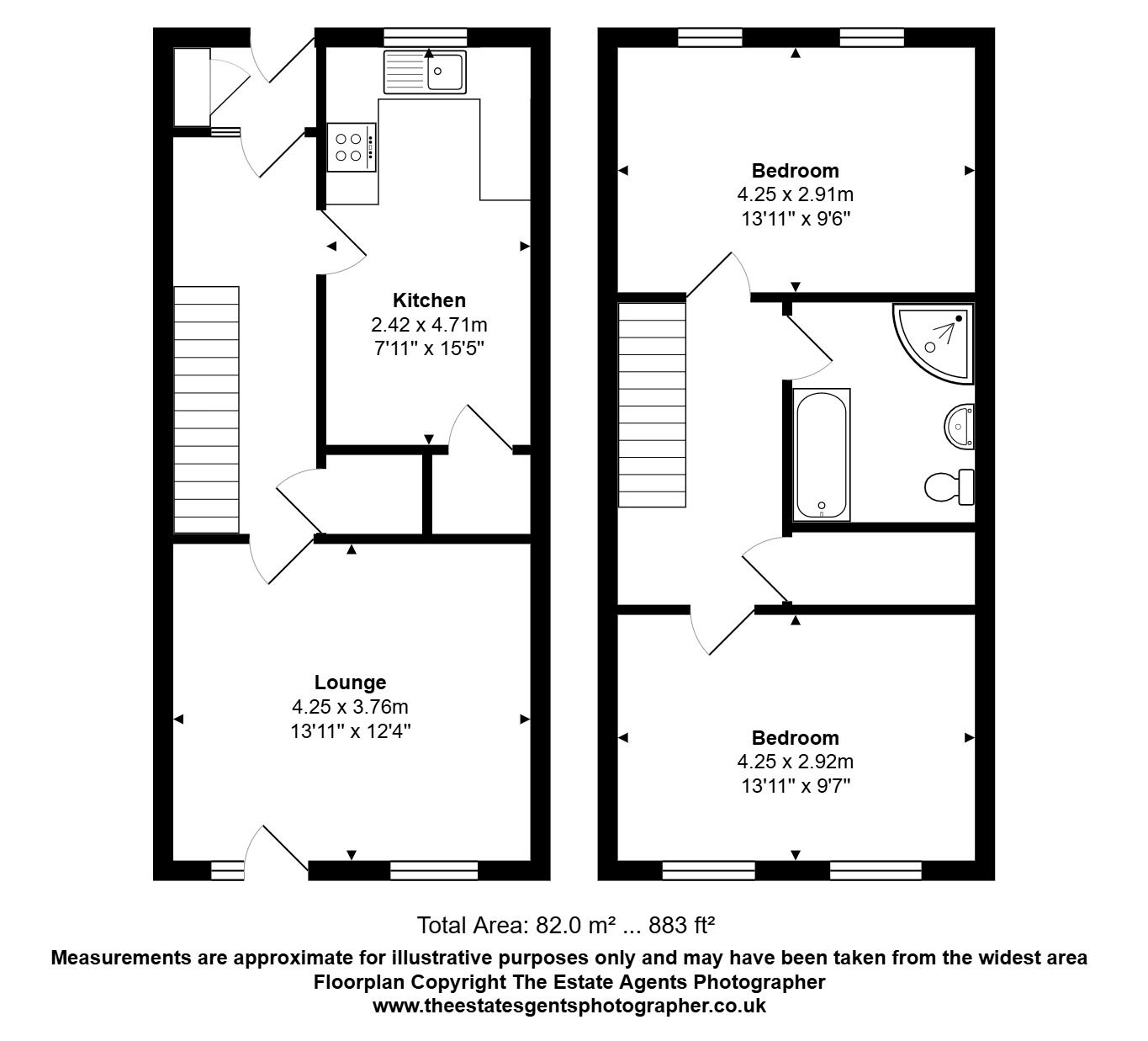 Hitchin Close, Romford floorplan