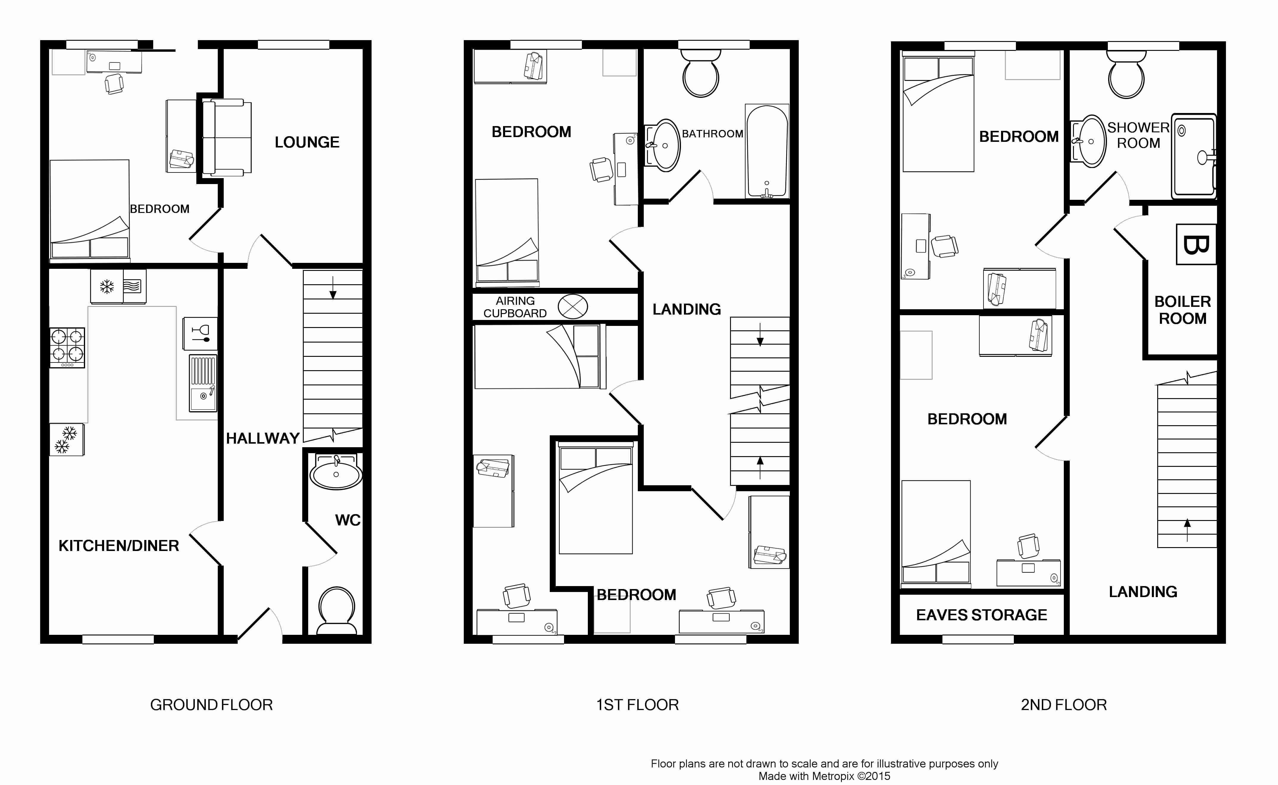 Wider Mead, Stoke Gifford floorplan