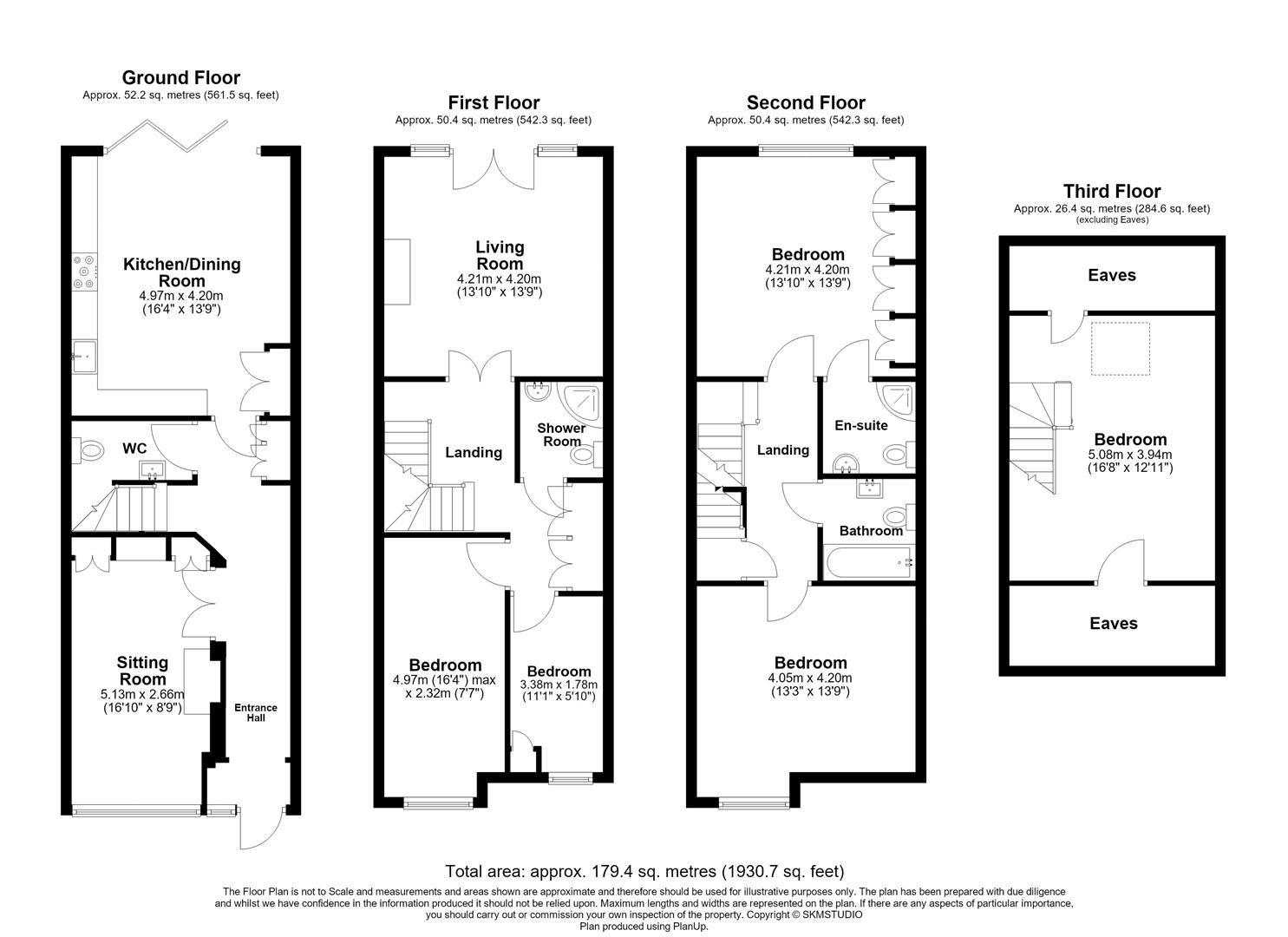 3 Dukes Place, 19, Watford Road, Croxley Green floorplan
