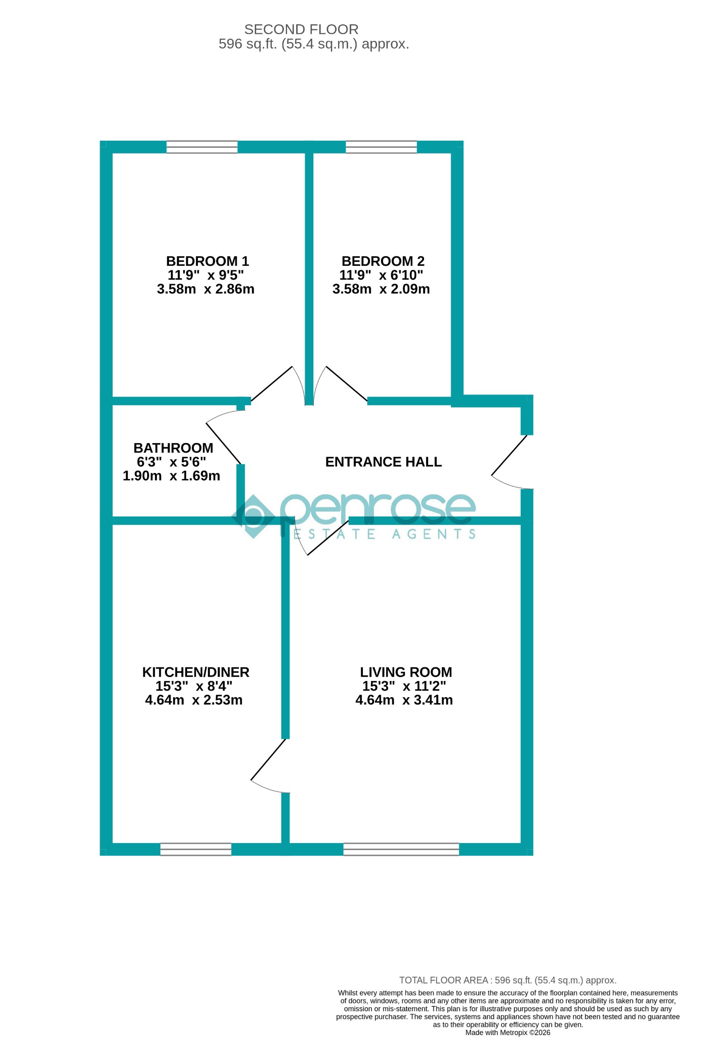 16, Linden Close, Dunstable floorplan