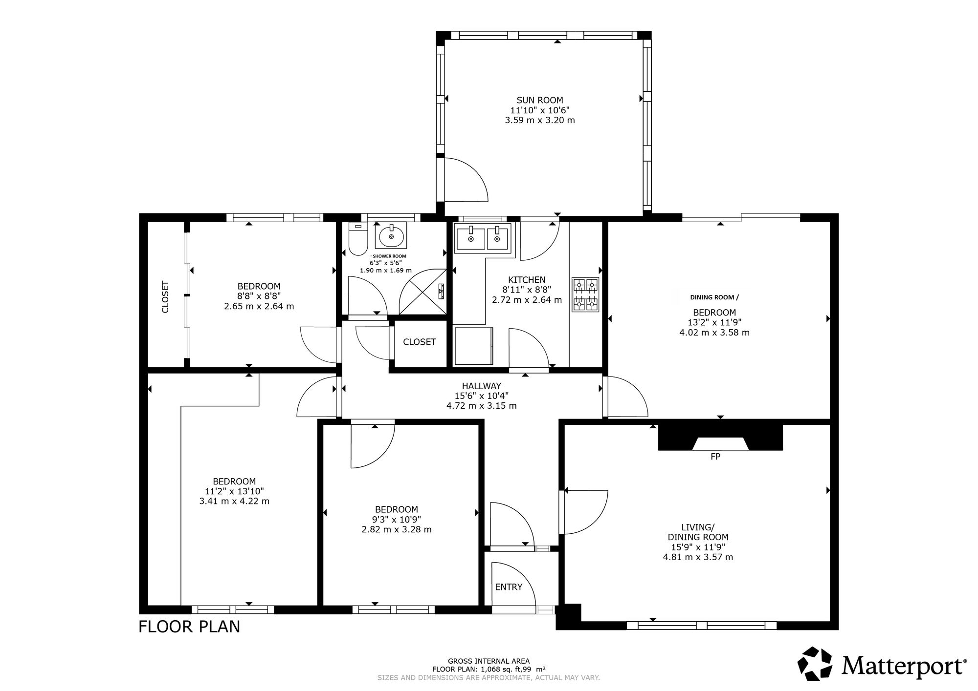 4, Drummond Rise, Dunblane, FK15 floorplan
