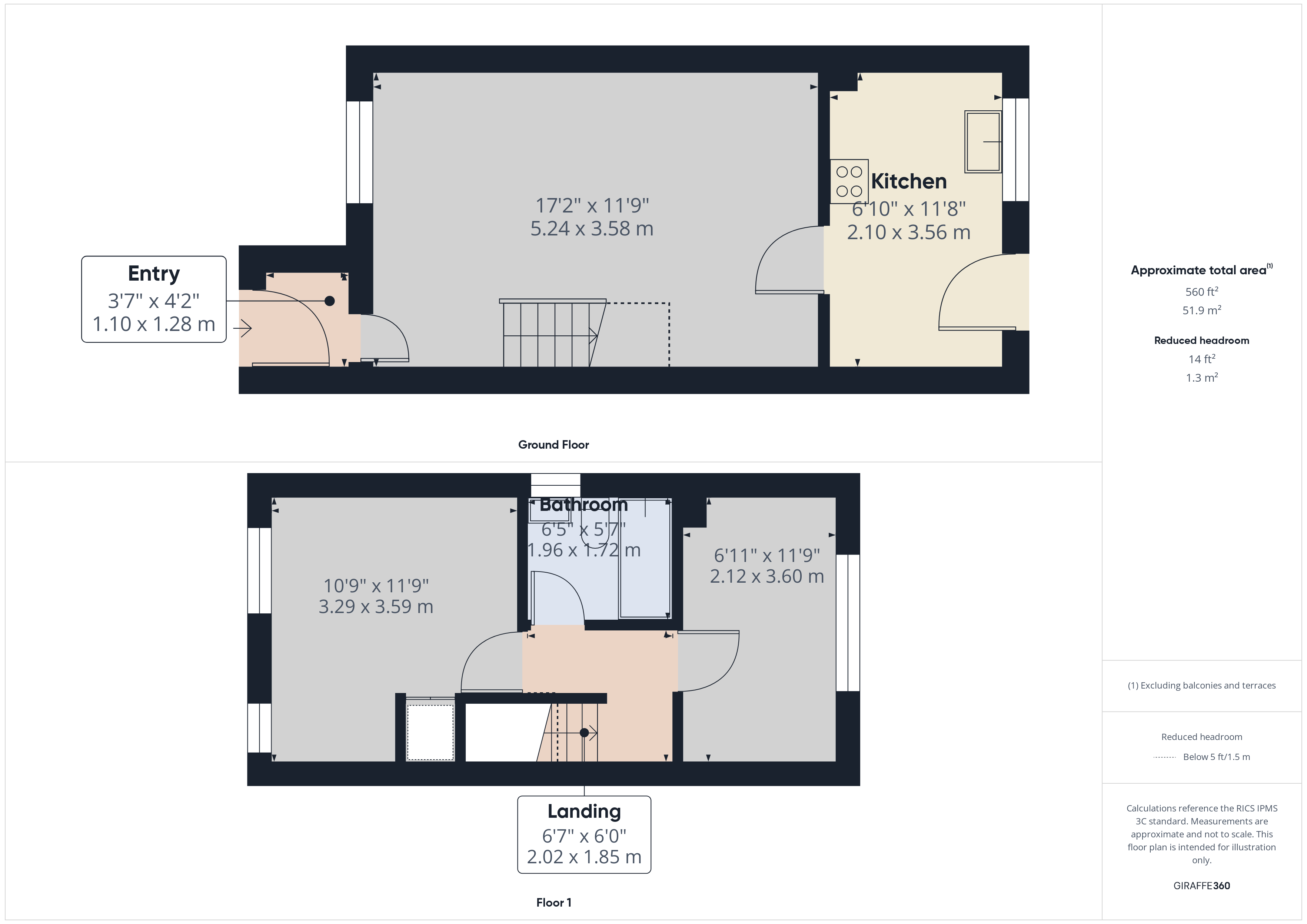 8, Market Place, Huthwaite floorplan