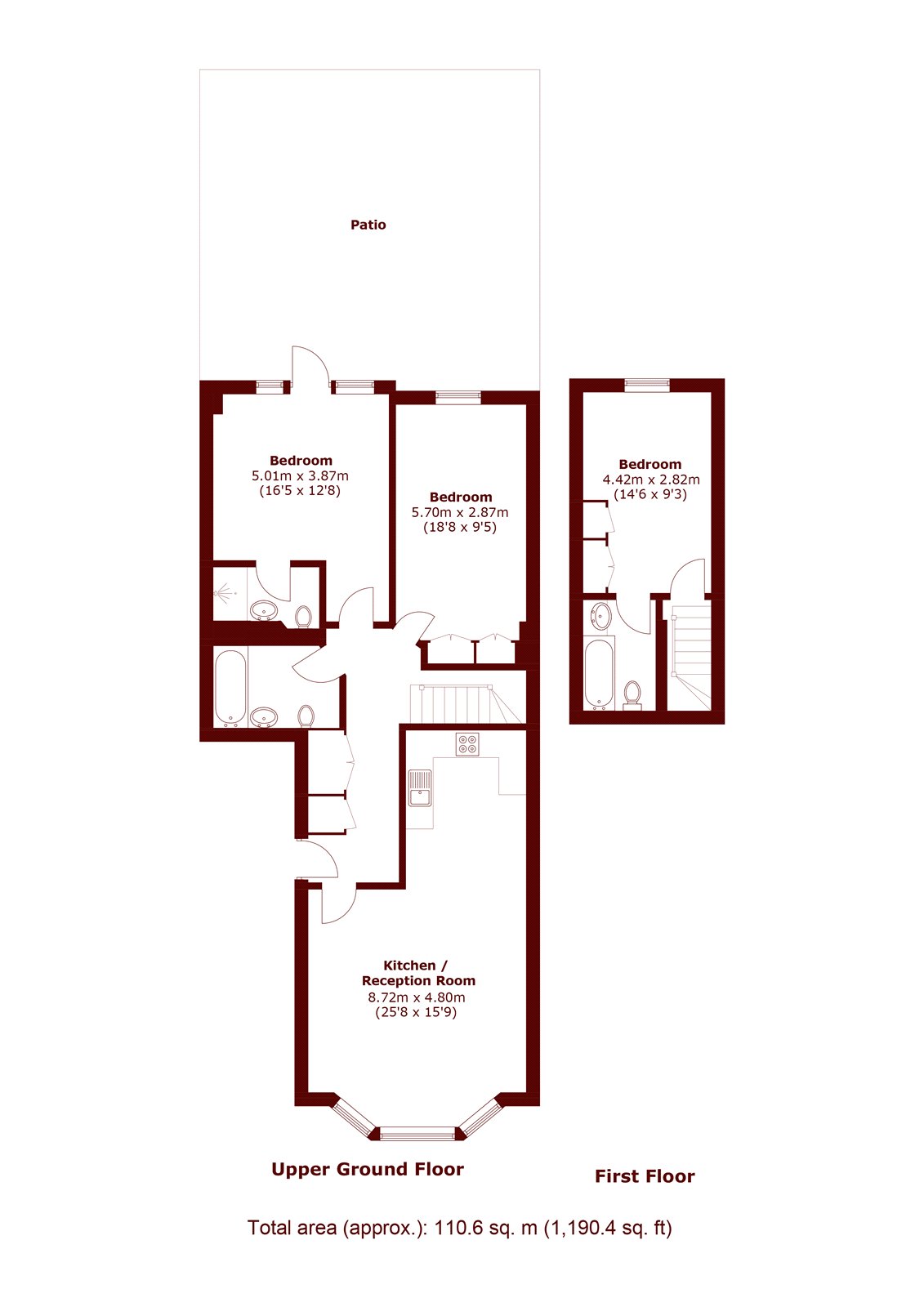 Nevern Place, London floorplan