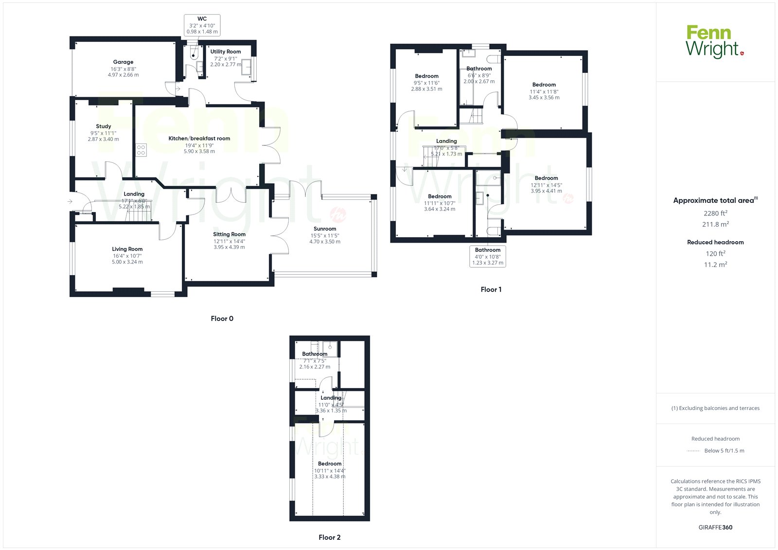 342, Straight Road, Essex floorplan