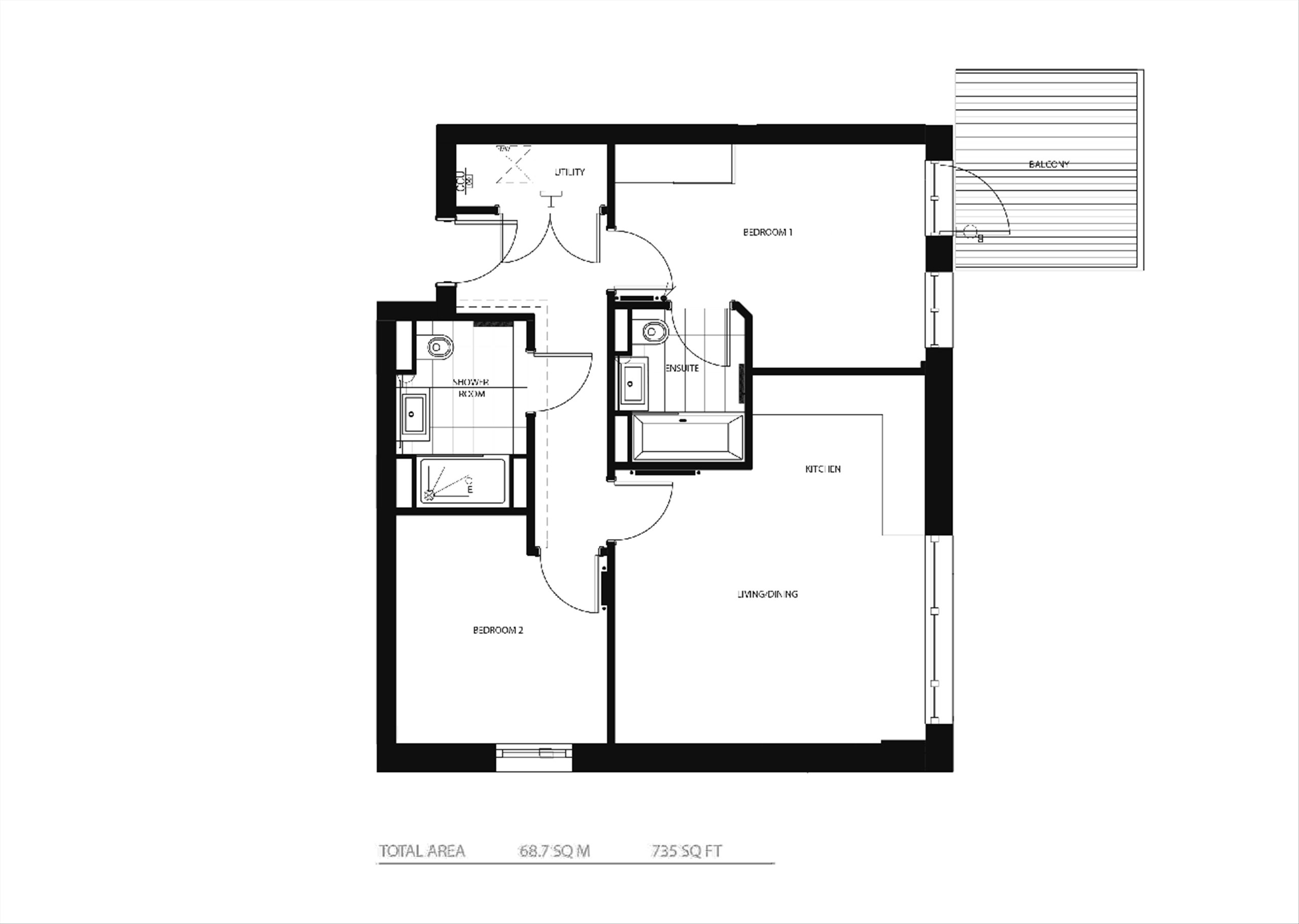 Grand Canal Avenue, London floorplan