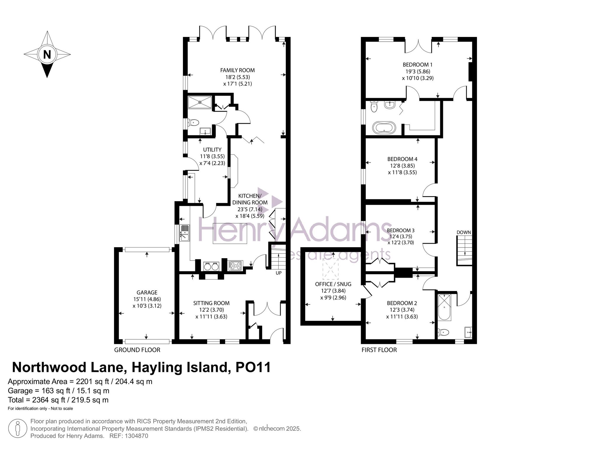 The Olives Northwood Lane, Hayling Island floorplan