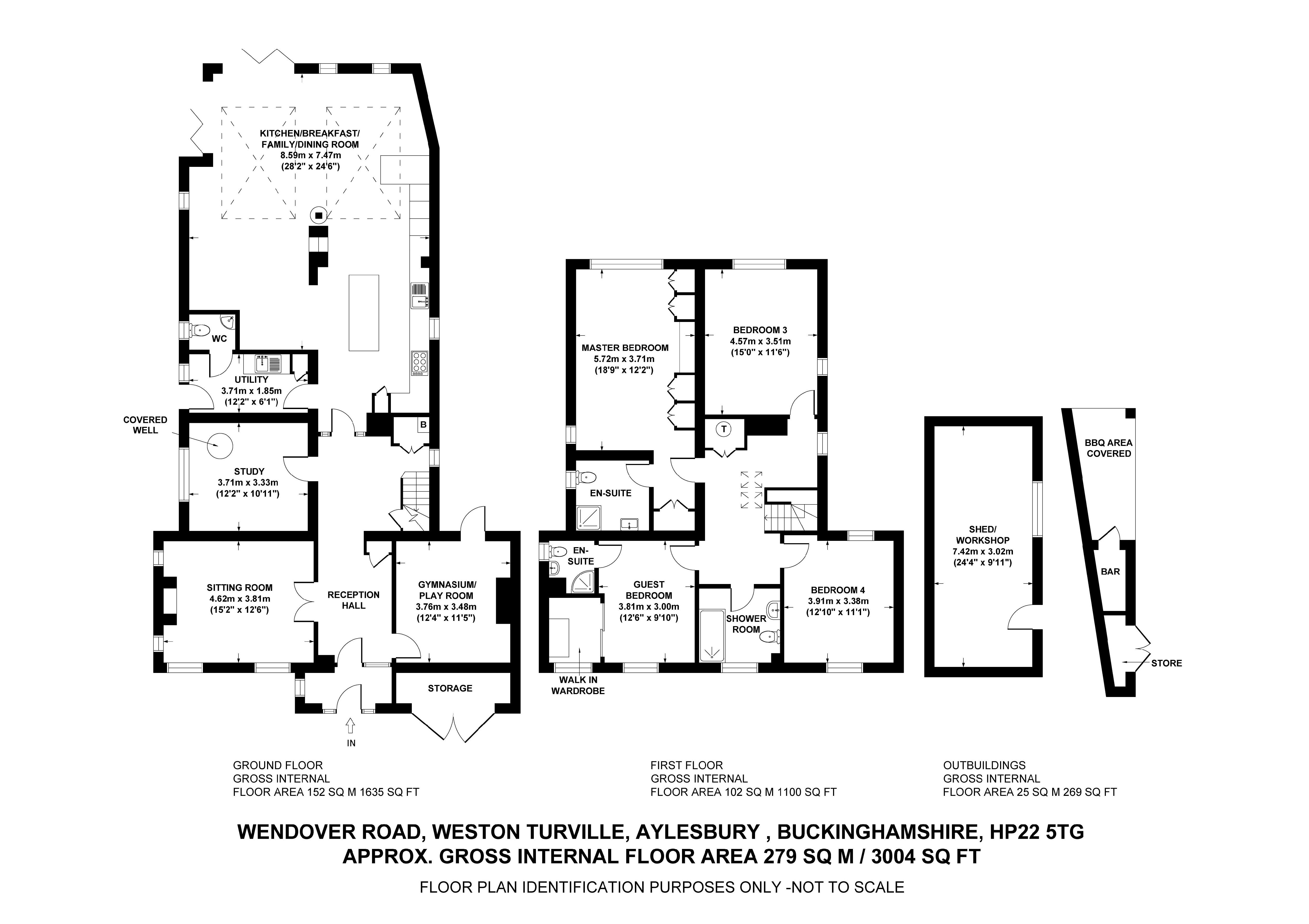 4 Bedrooms Detached house for sale in Wendover Road, Weston Turville, Aylesbury HP22