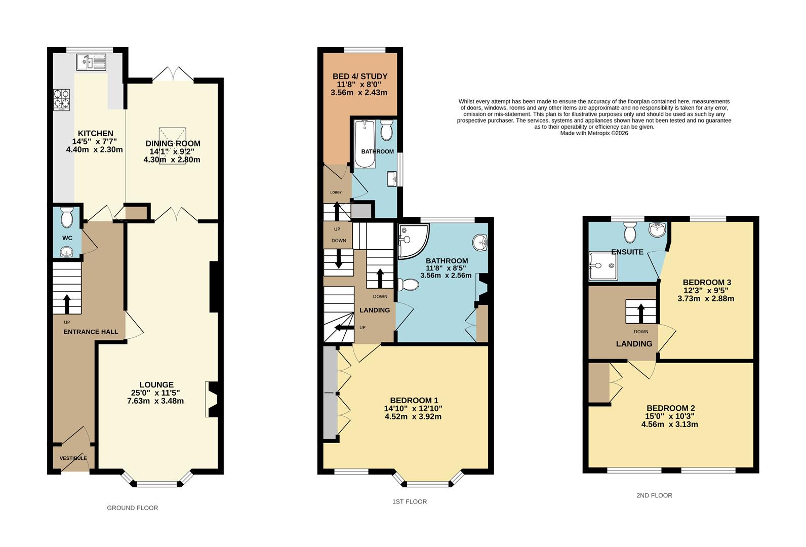 19, Bella Vista Road, Brixham floorplan