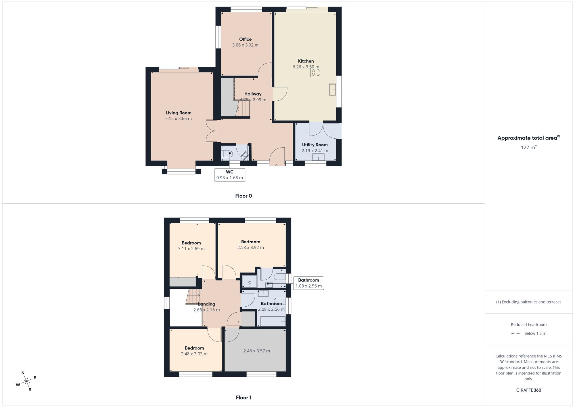 4 Keyworth Drive, Market Rasen floorplan