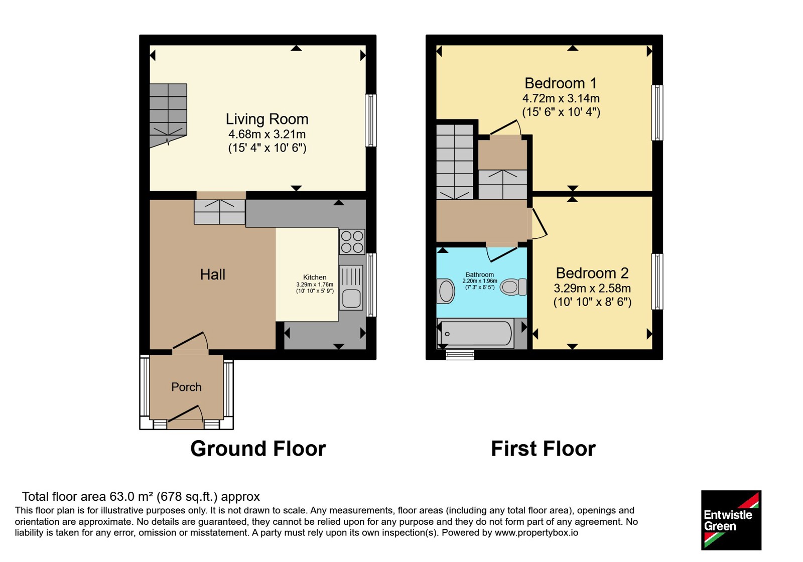 116, Chatsworth Road, Lancashire floorplan