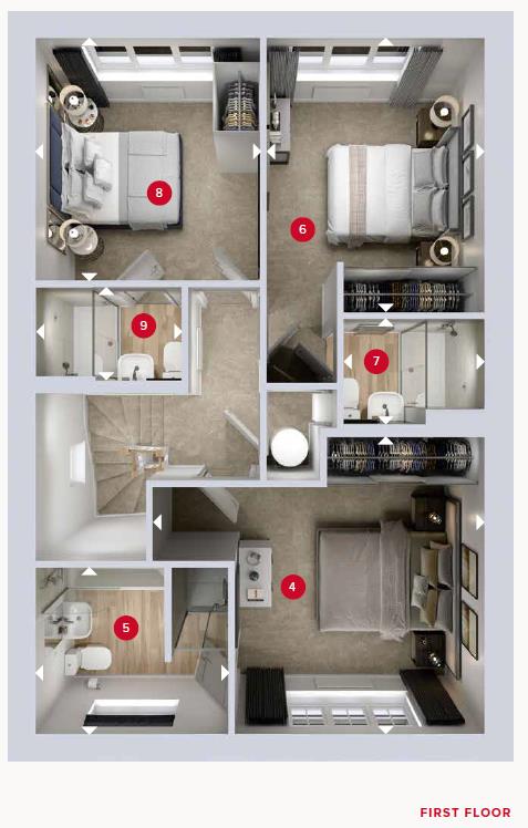 The Stratford Lifestyle, Hendricks Green, Goffs Oa, Goffs Lane, Goffs Oak floorplan
