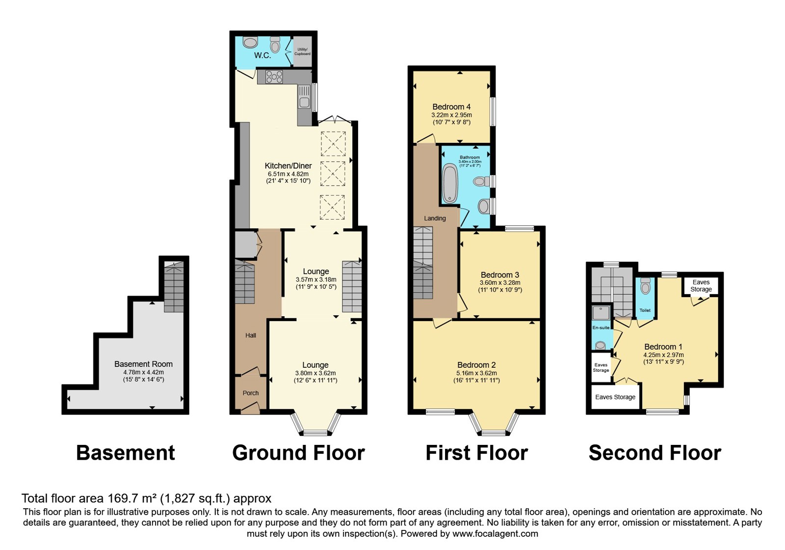 Elysian,, Windsor Terrace, Cornwall floorplan