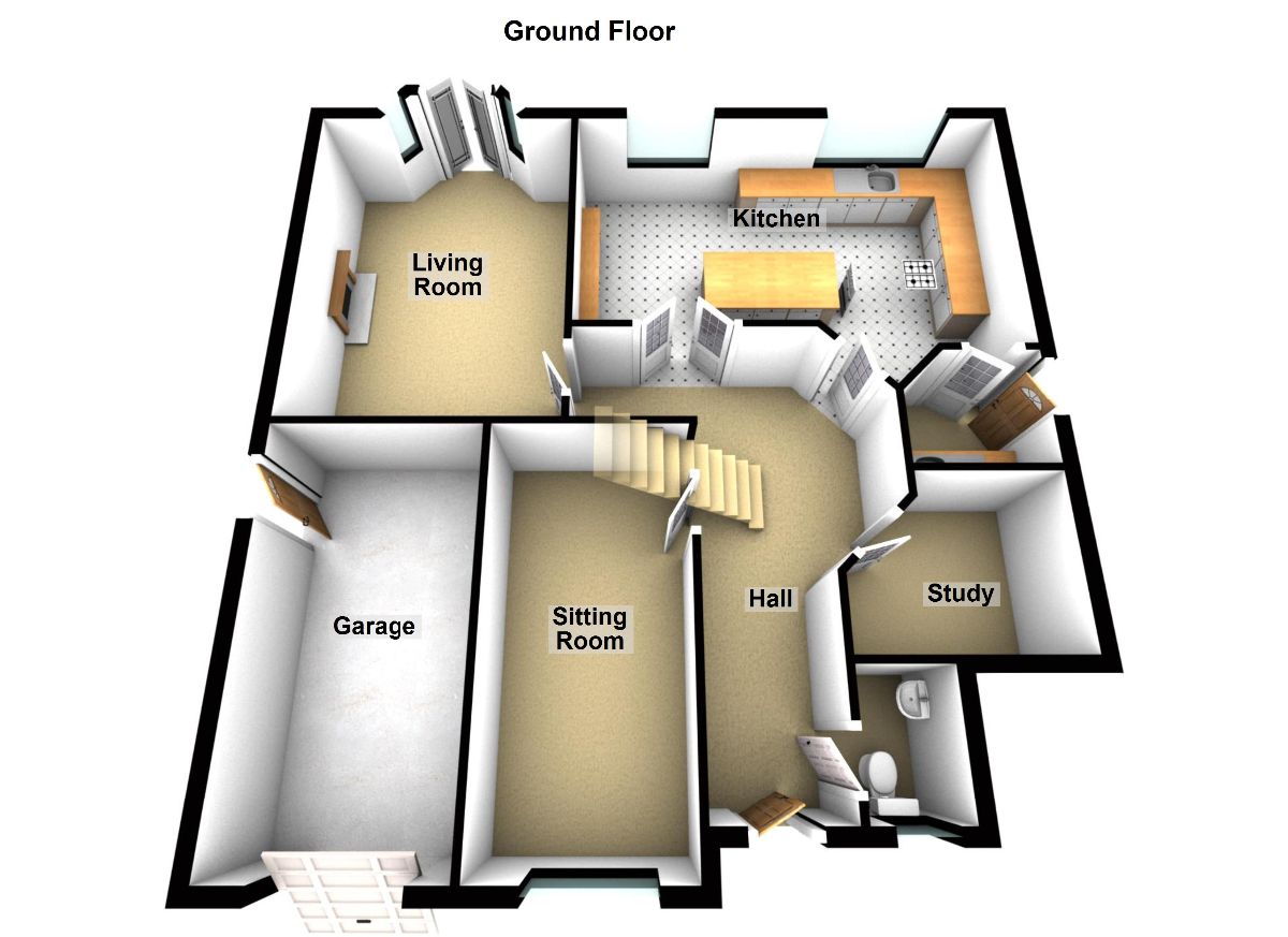 4 Bedrooms Detached house for sale in Nateby Court, Garstang, Nr Preston PR3