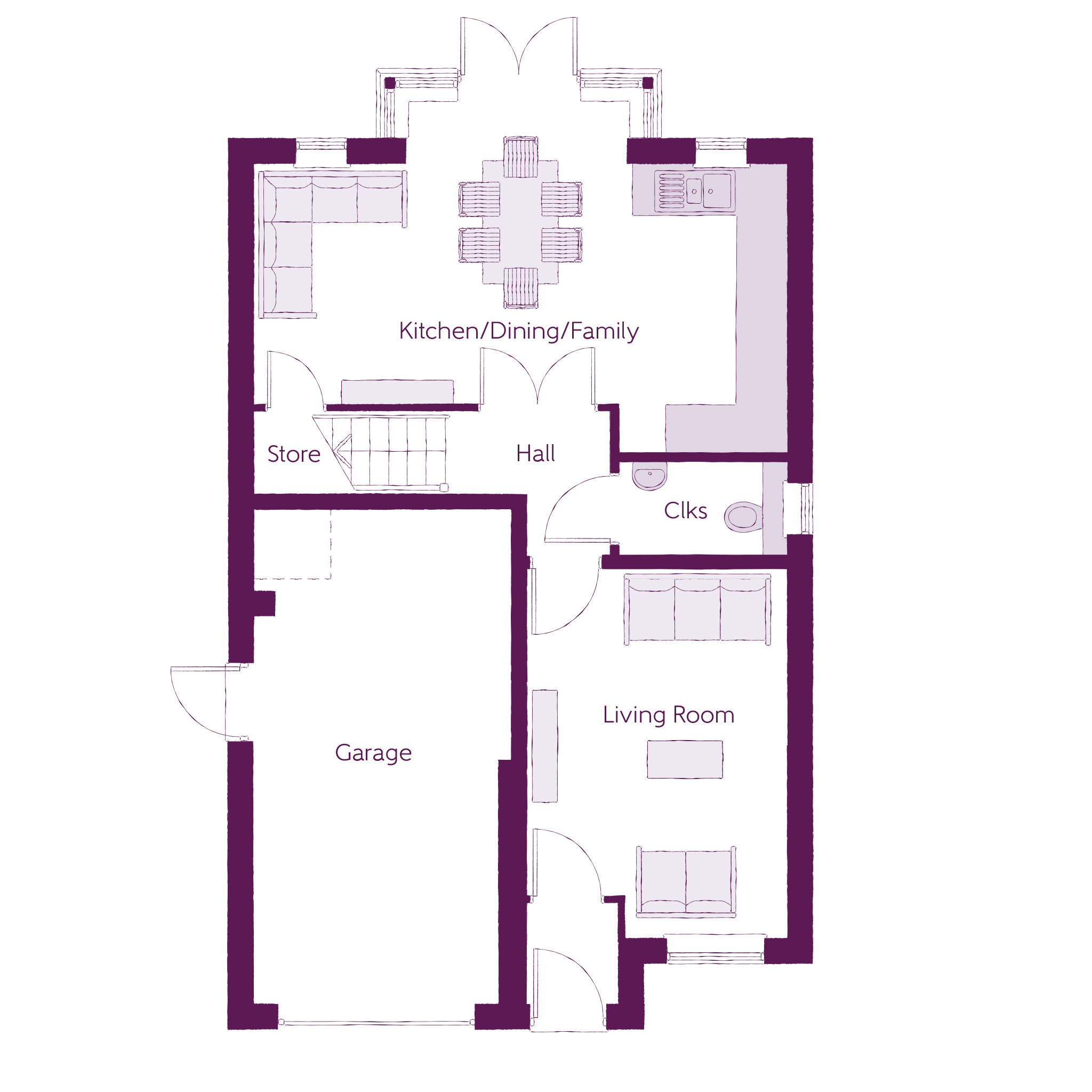 Dacre Avenue, Off Baileys Lane, Halewood floorplan