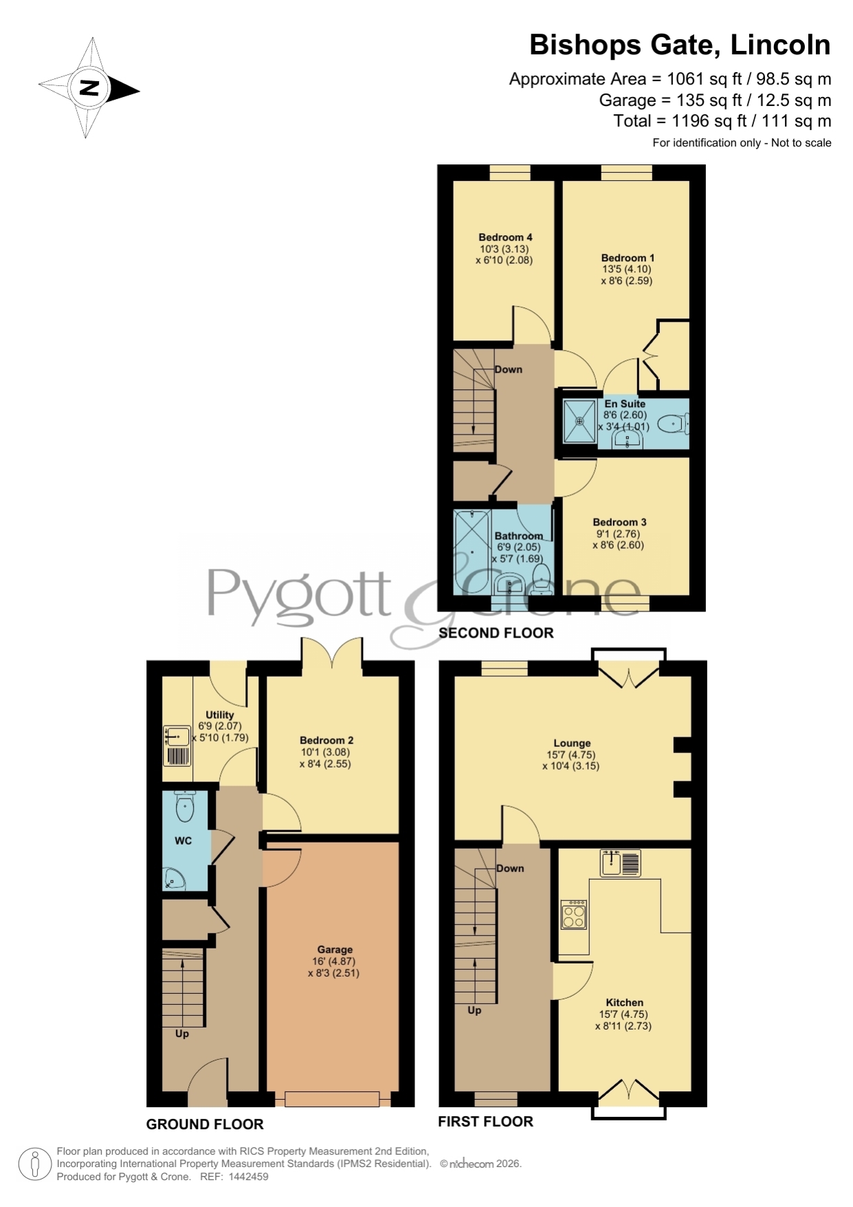 5, Bishops Gate, Lincoln floorplan