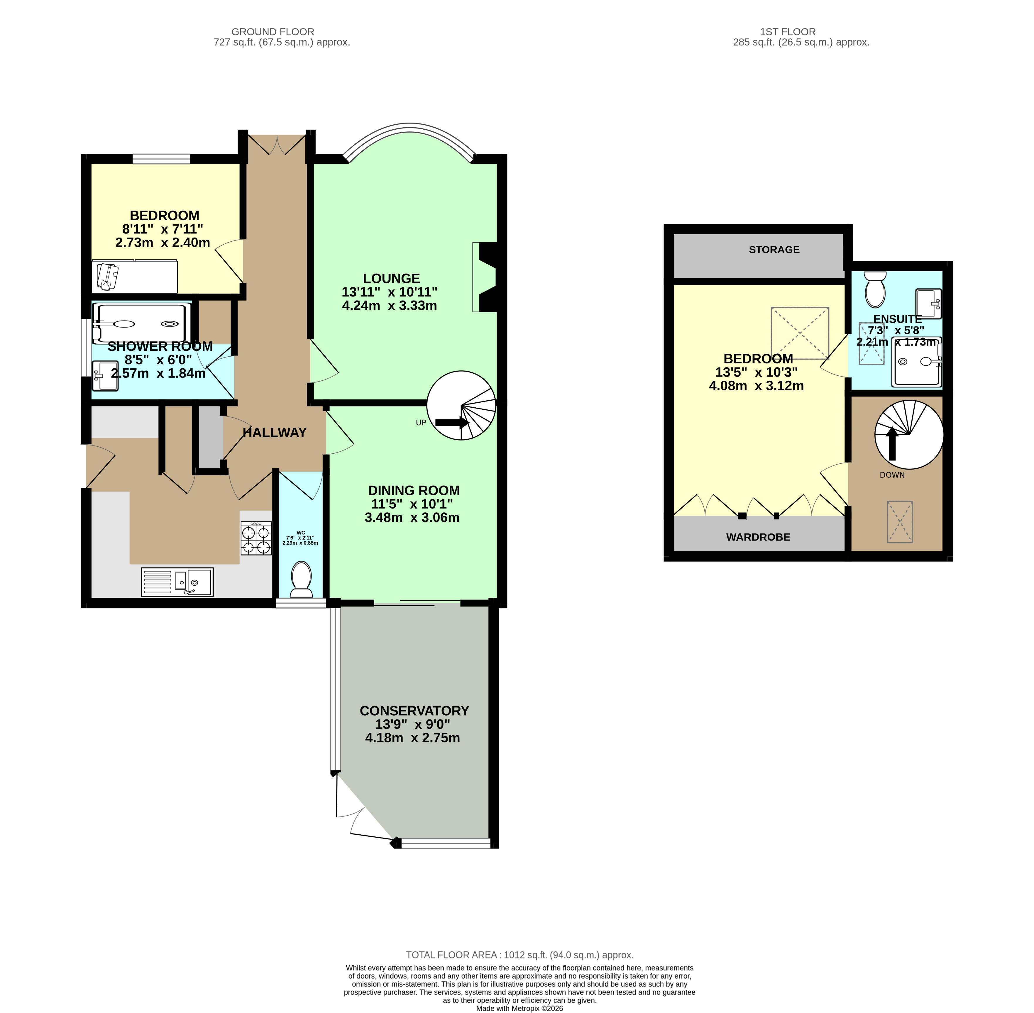 124, Gledhow Wood Road, Leeds floorplan