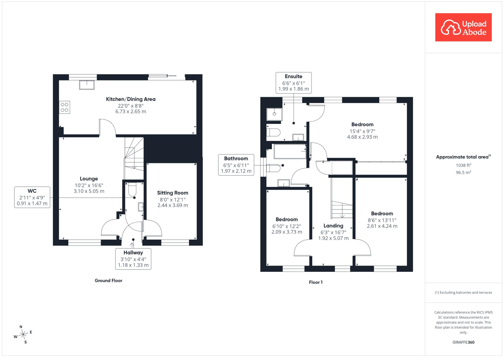 20, Drumlanrig Crescent, Glasgow floorplan