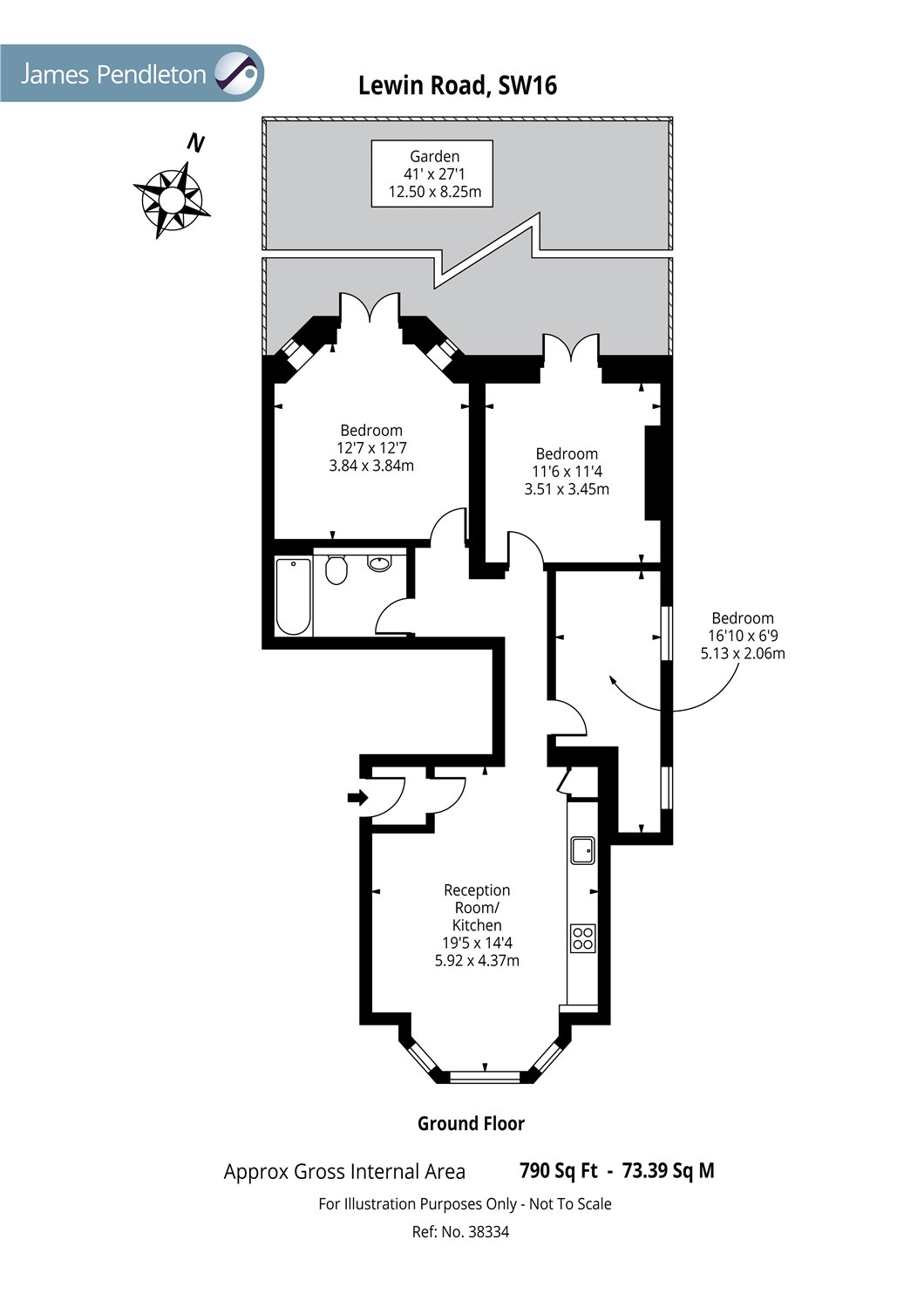 3 Bedrooms Flat for sale in Lewin Road, Streatham, London SW16