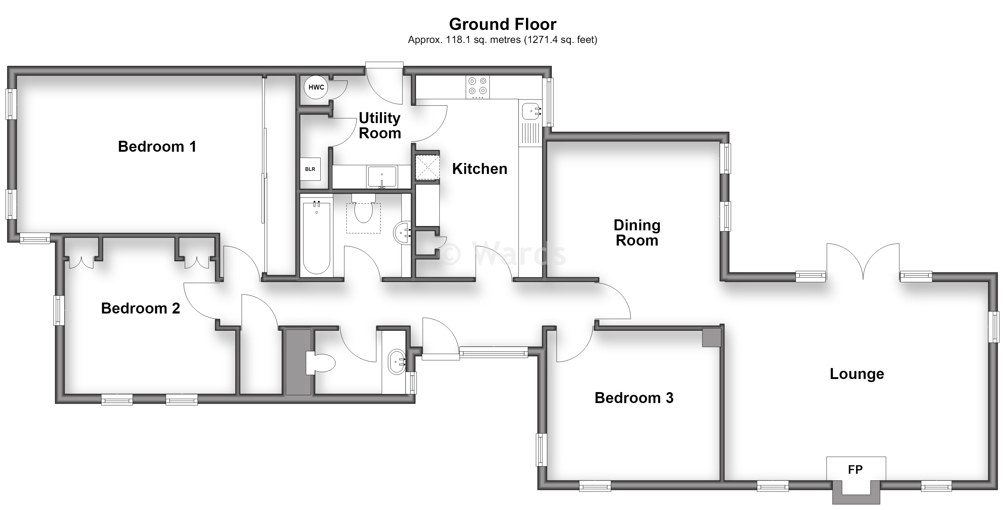 1A, Sylvan Road, Gillingham floorplan