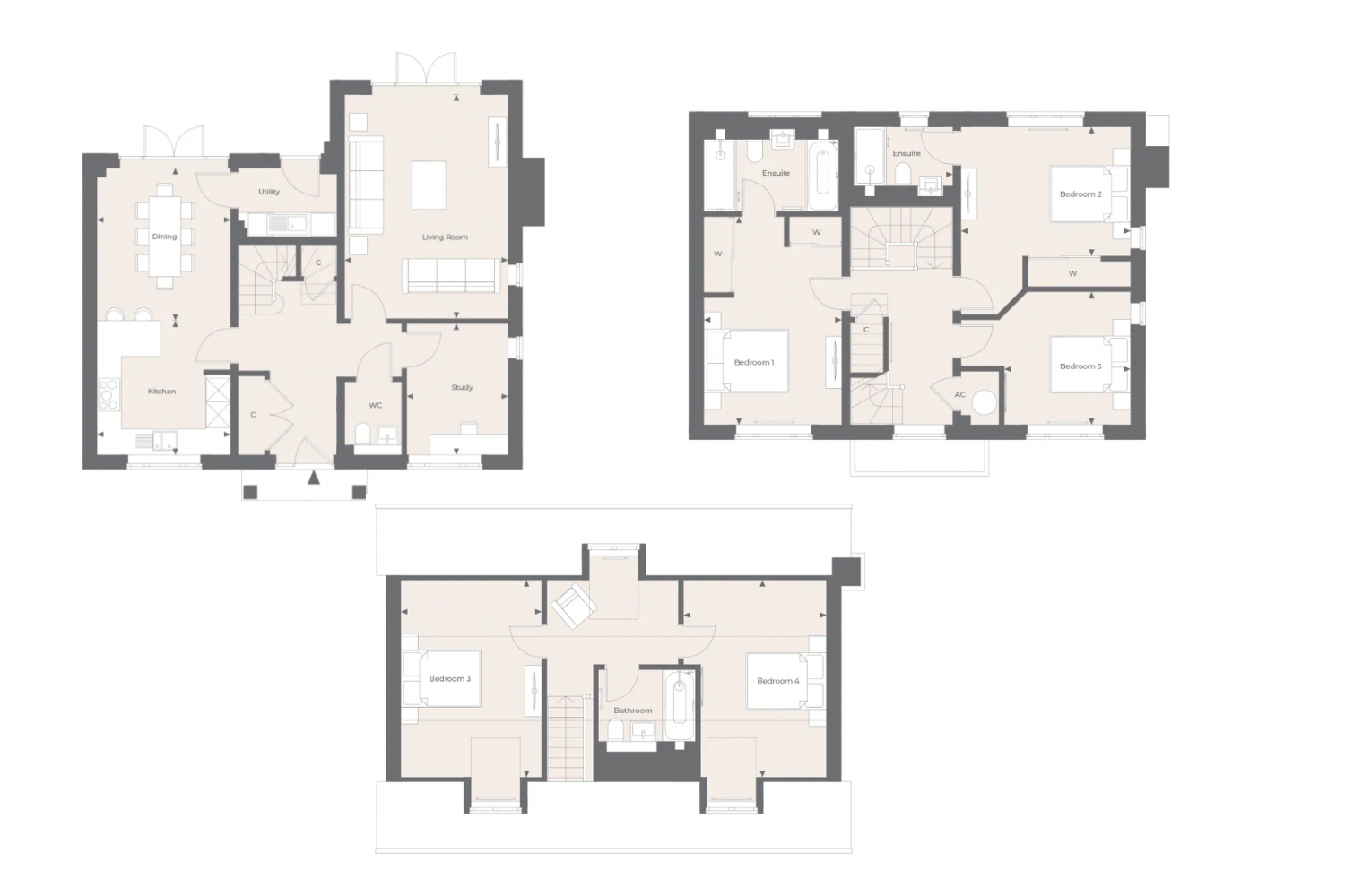 Spring Hill - Berkeley, Manor Lane, Maidenhead floorplan