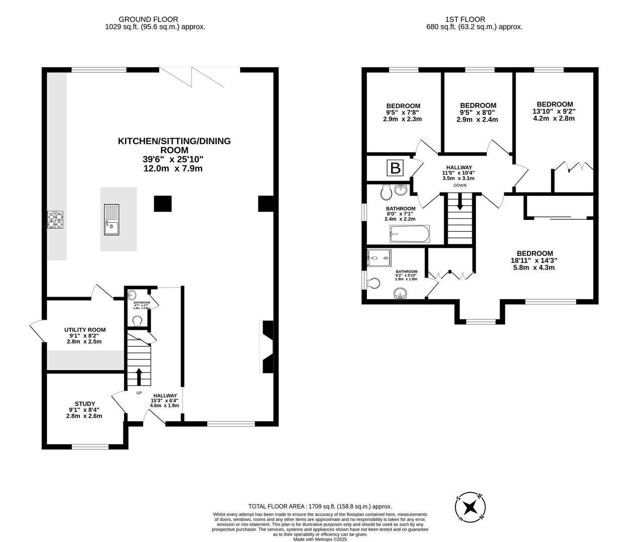 14, Watercress Road, Waltham Cross floorplan