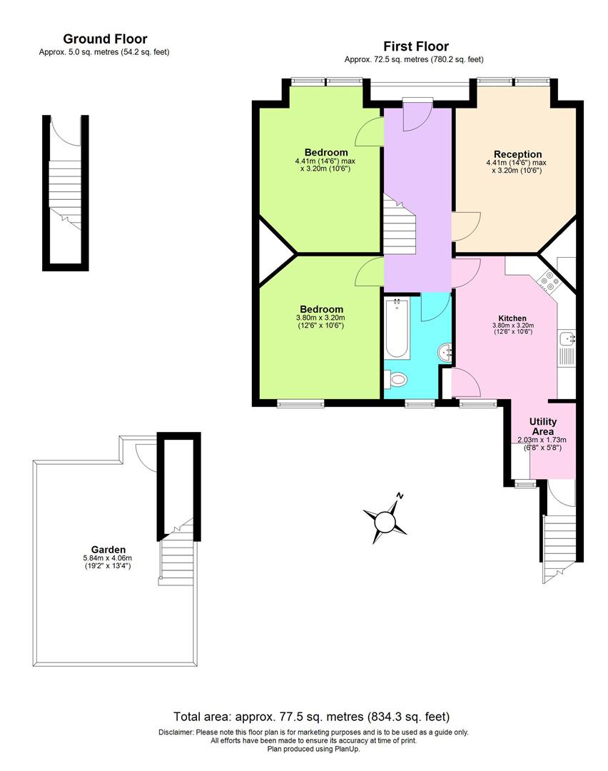 Idlecombe Road, Tooting floorplan