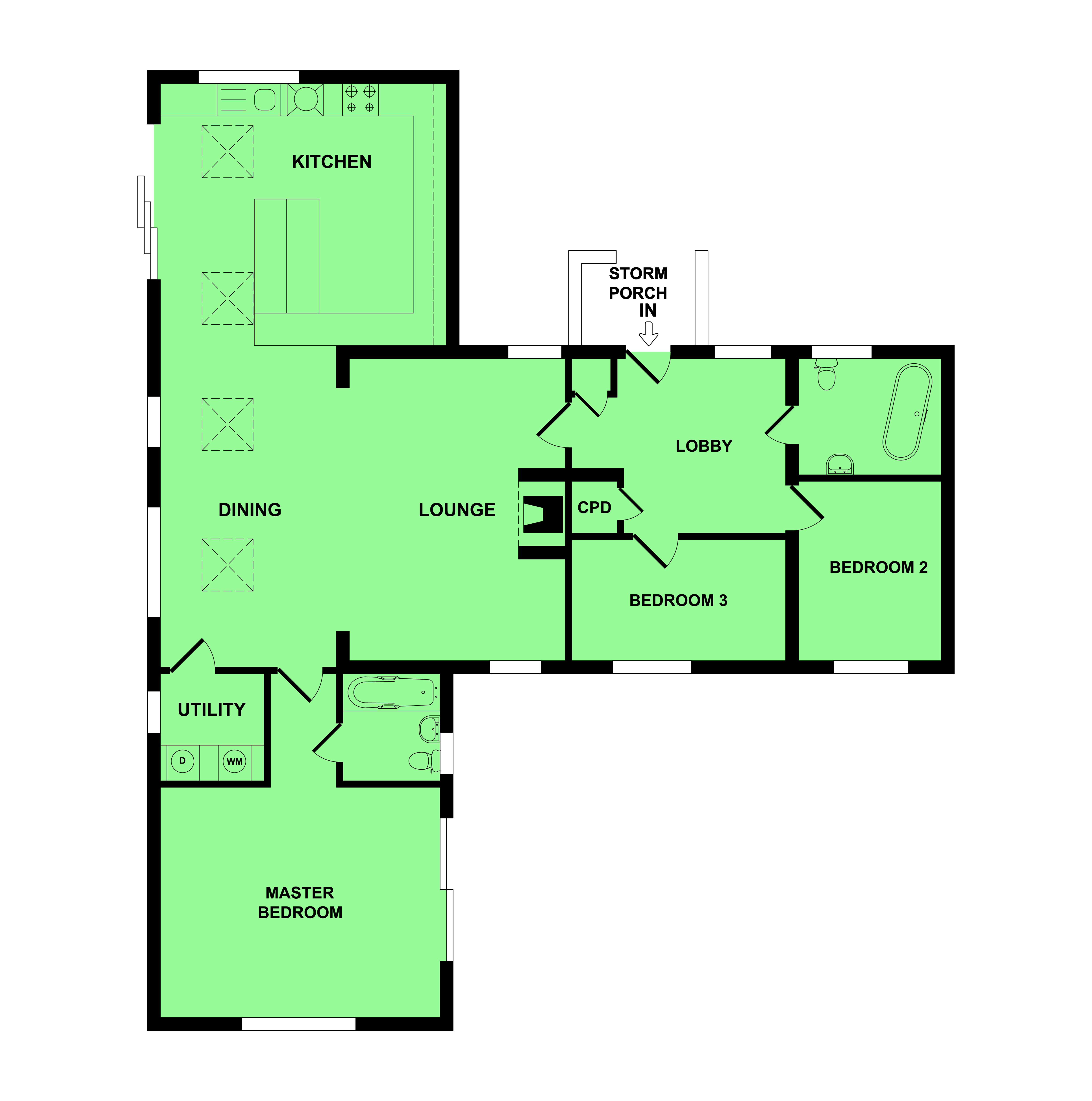 The Street, Lound, Lowestoft NR32, 3 bedroom detached bungalow for sale