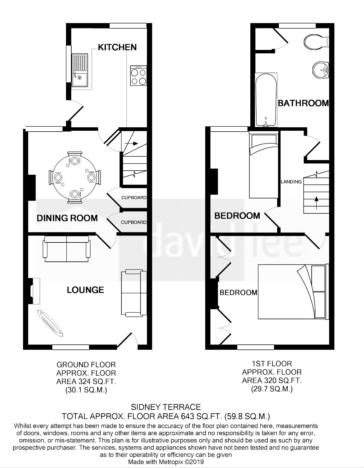 2 Bedrooms Terraced house for sale in Sidney Terrace, Bishop's Stortford CM23
