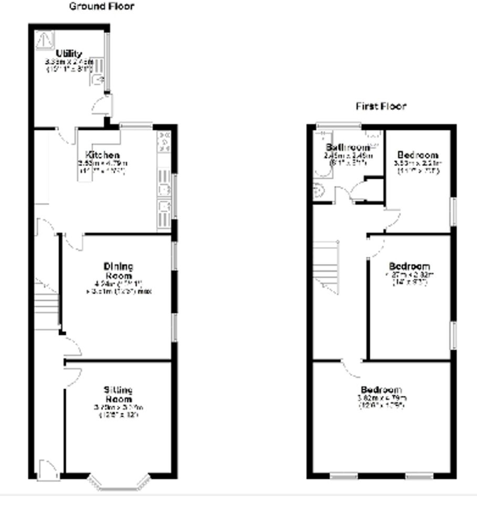 80, St. Helens Road, Leigh floorplan
