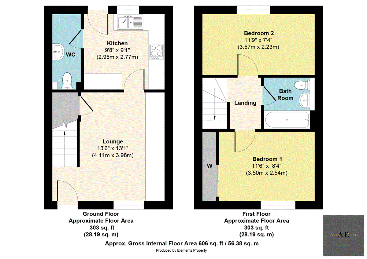 61 Whitehouse Crescent, Gorebridge floorplan