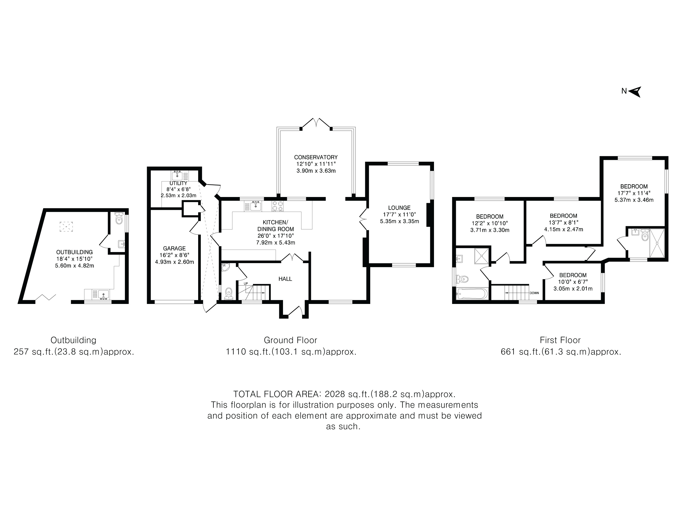 81, Beehive Lane, Welwyn Garden City floorplan