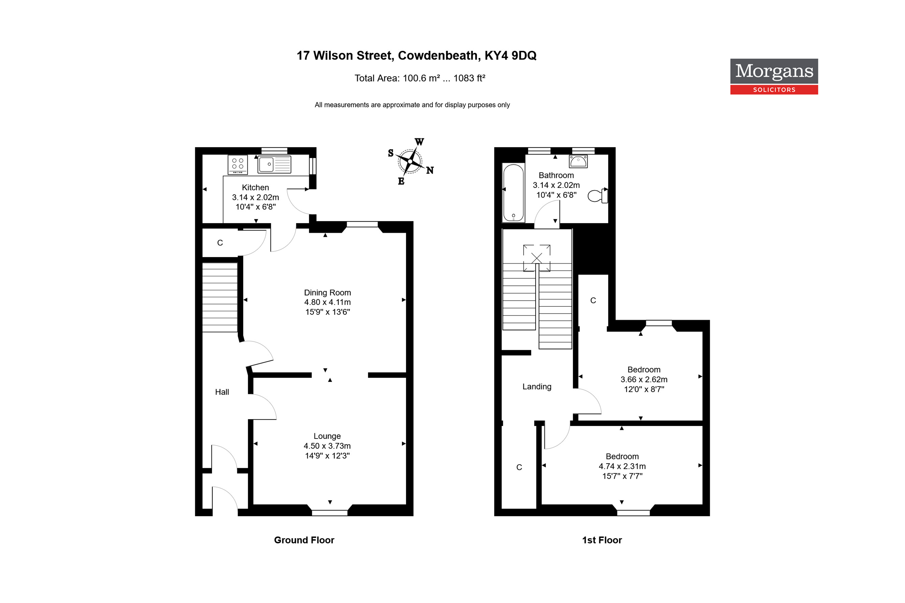 17, Wilson Street, Cowdenbeath floorplan