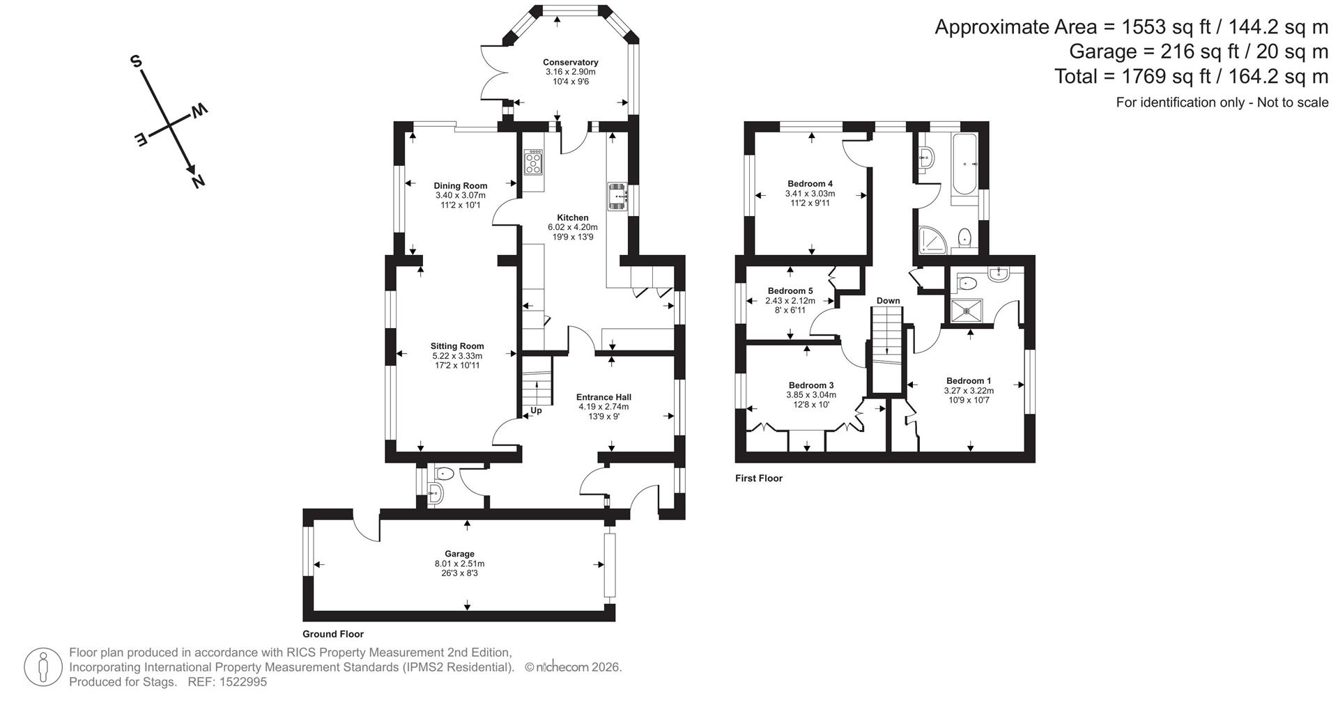Dawn Close, Exeter floorplan