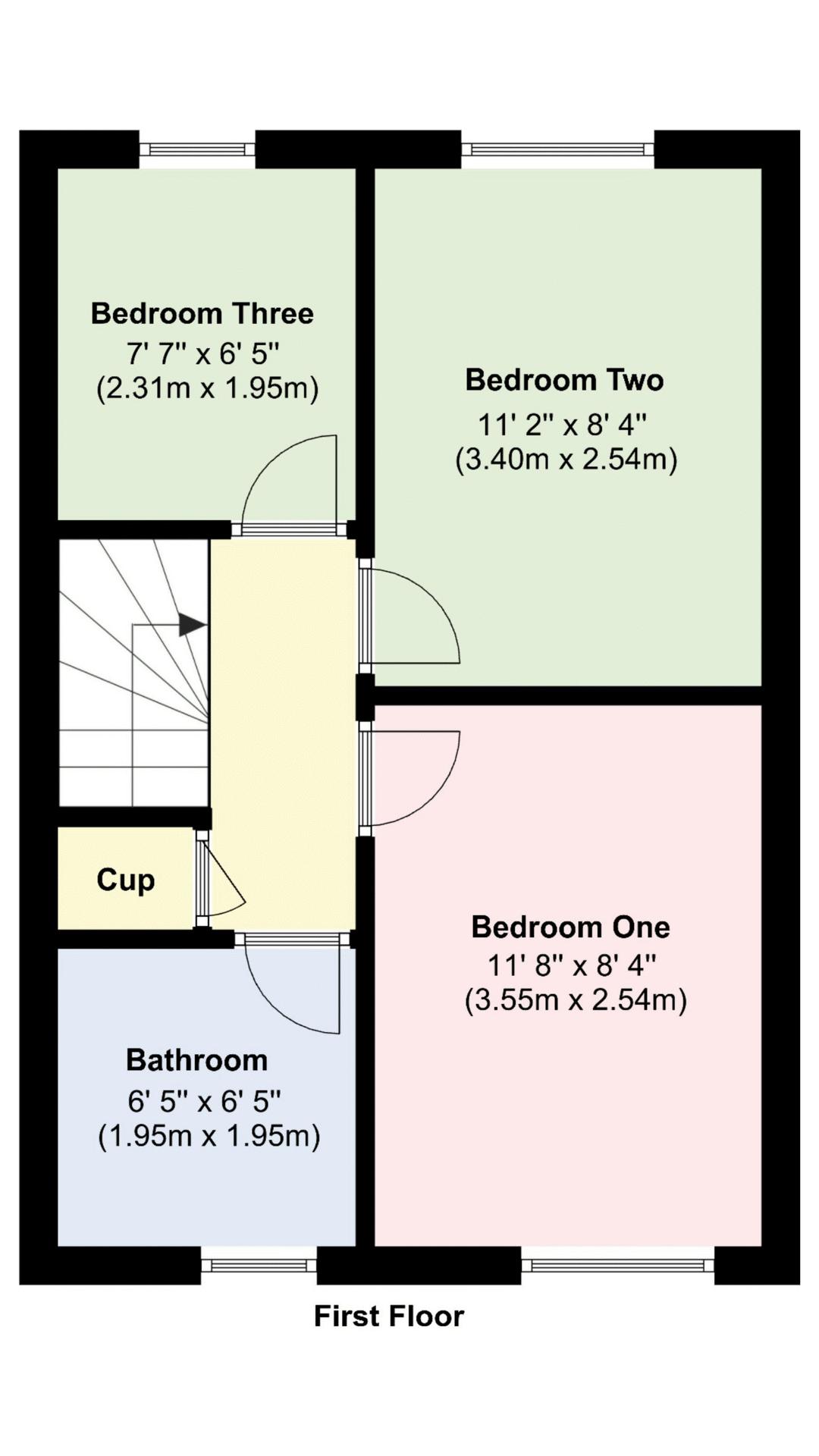 10, Caer Peris View, Fareham floorplan