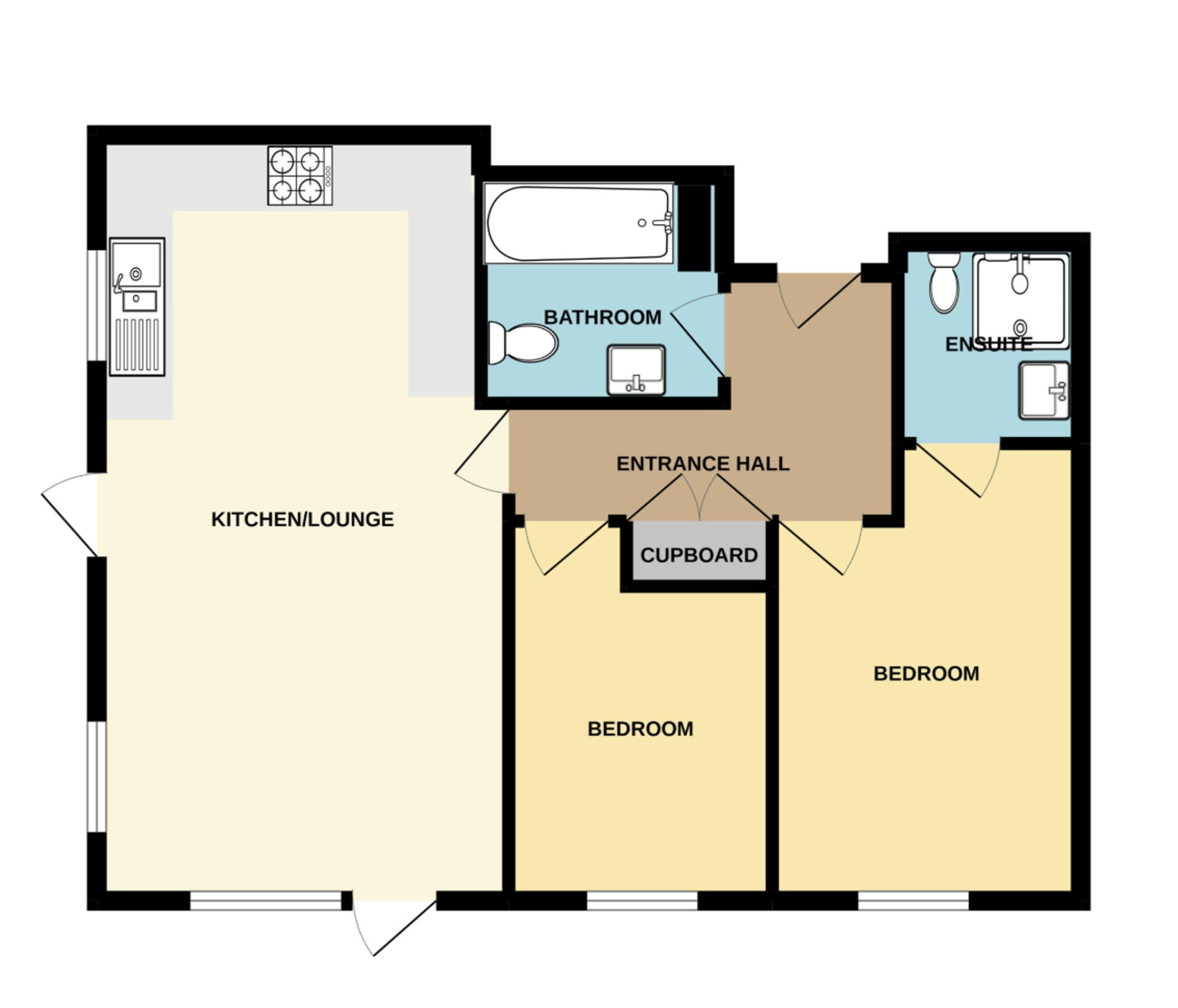 Apt 1, Beechfield House Willowfield Road, Torquay floorplan