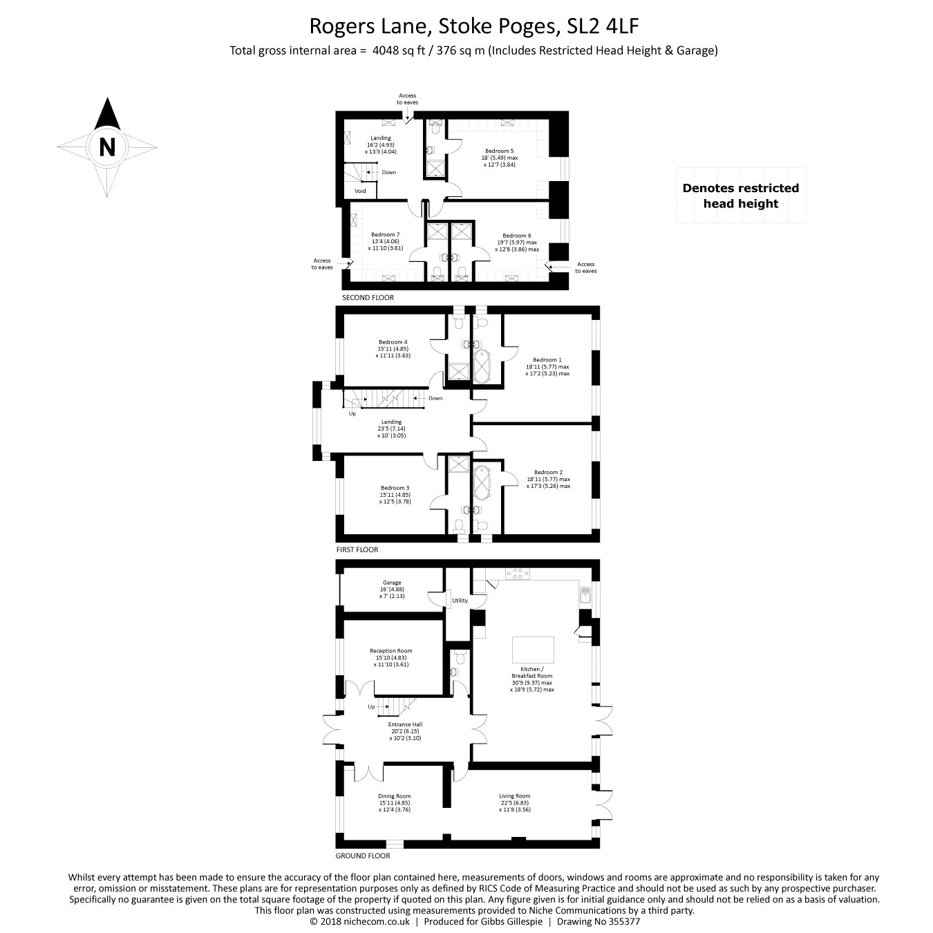 7 Bedrooms Detached house for sale in Rogers Lane, Stoke Poges, Buckinghamshire SL2