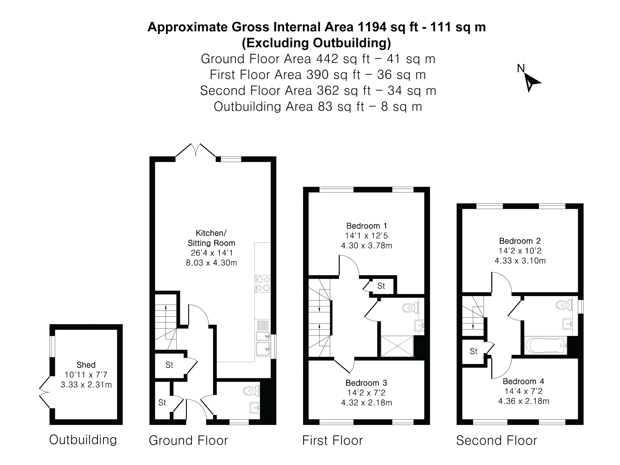 5, Padua Way, Oxford floorplan