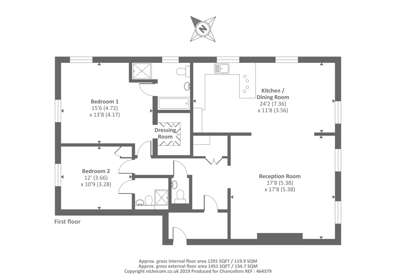 2 Bedrooms Flat for sale in Sunningdale, Berkshire SL5