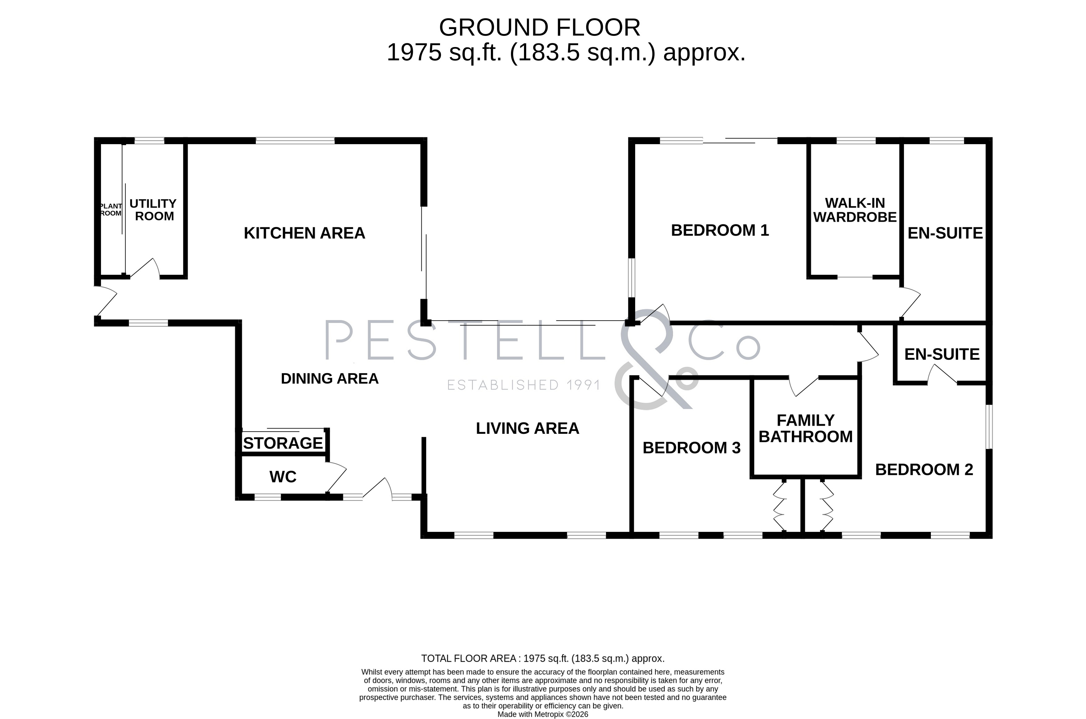 Elm House, Gransmore Green, Dunmow floorplan