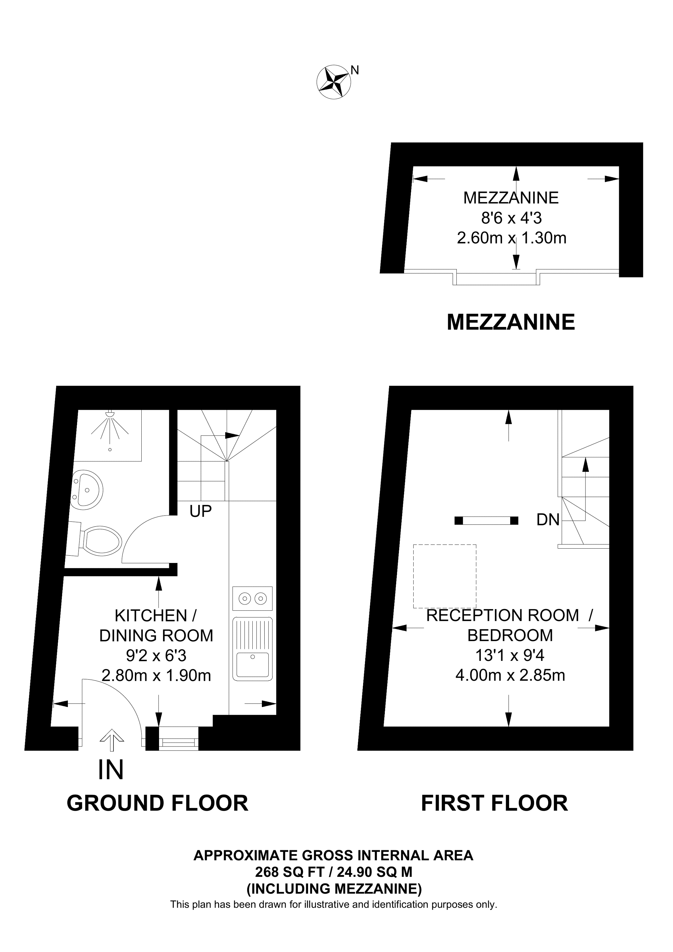 Bridle Lane, Soho floorplan