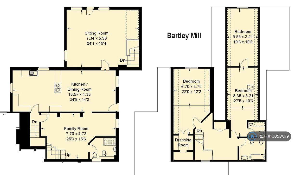 Bartley Mill, Lamberhurst Kent, Tunbridge Wells floorplan