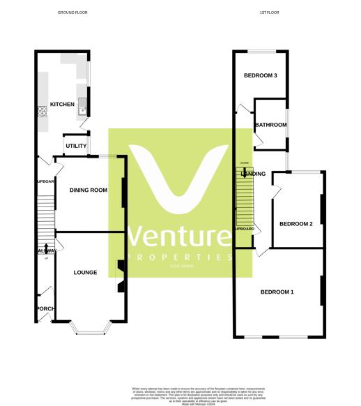 21, Waverley Terrace, Darlington floorplan