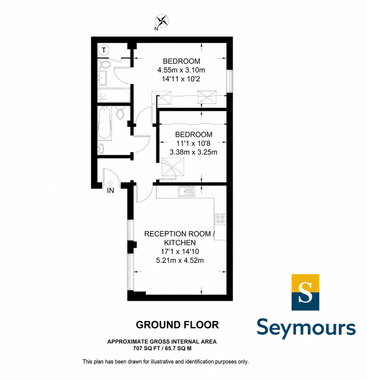 2 The Old Coach House,, Wharf Road, Surrey floorplan