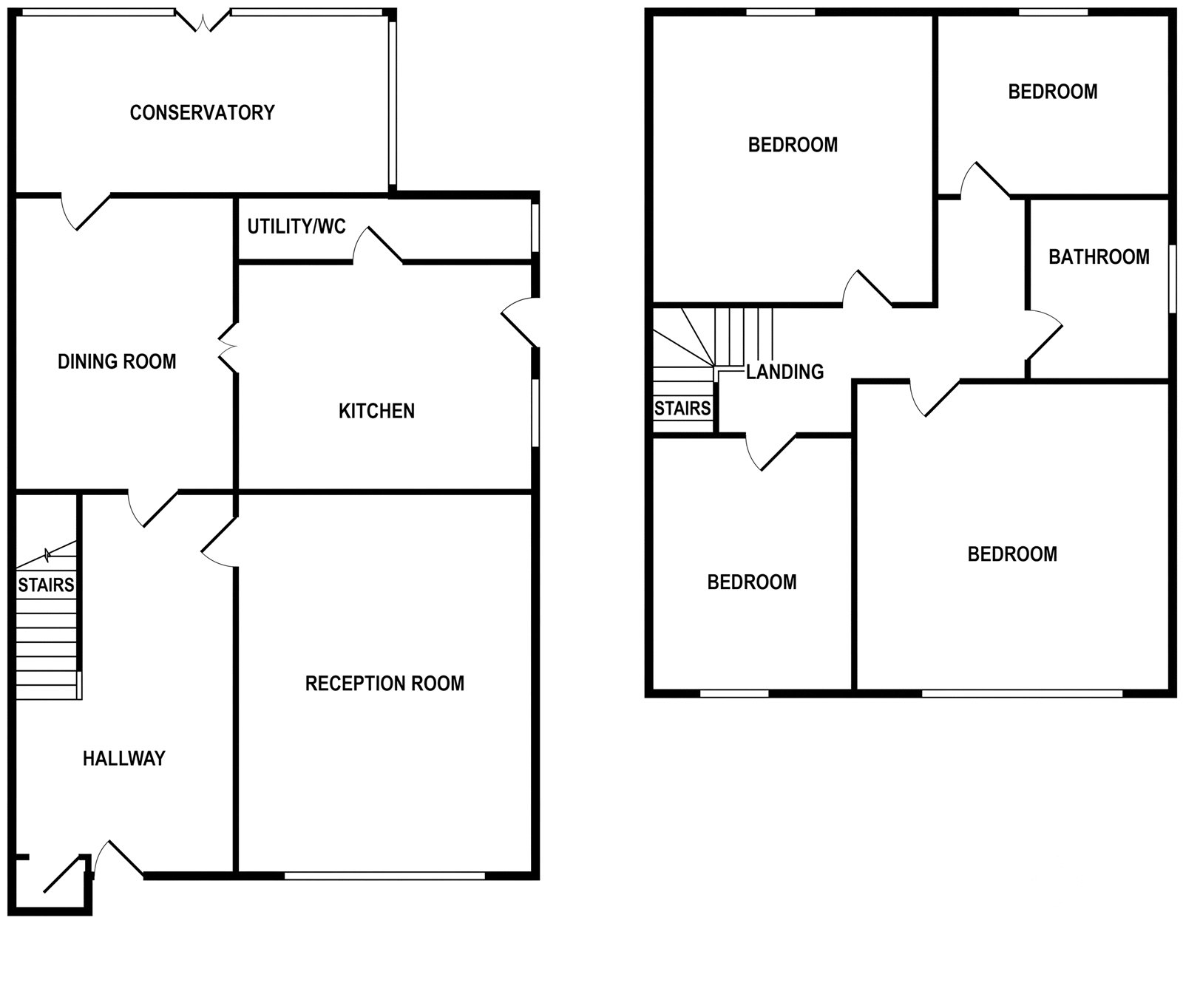 6, Roseway, Preston floorplan