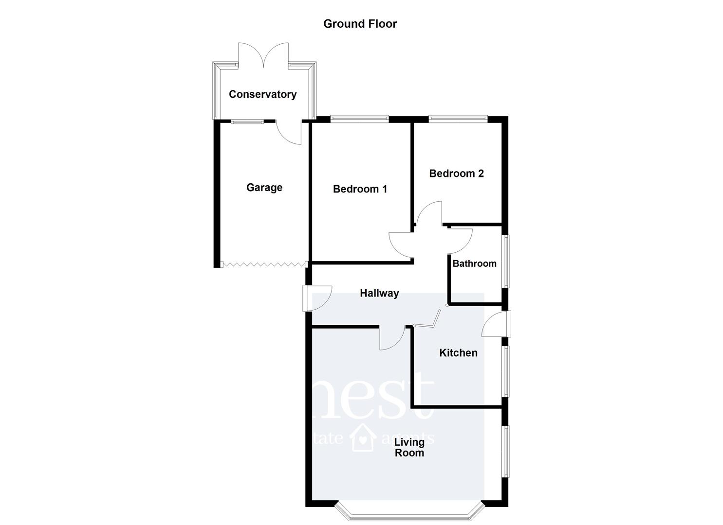 30, New Bridge Road, Leicester floorplan