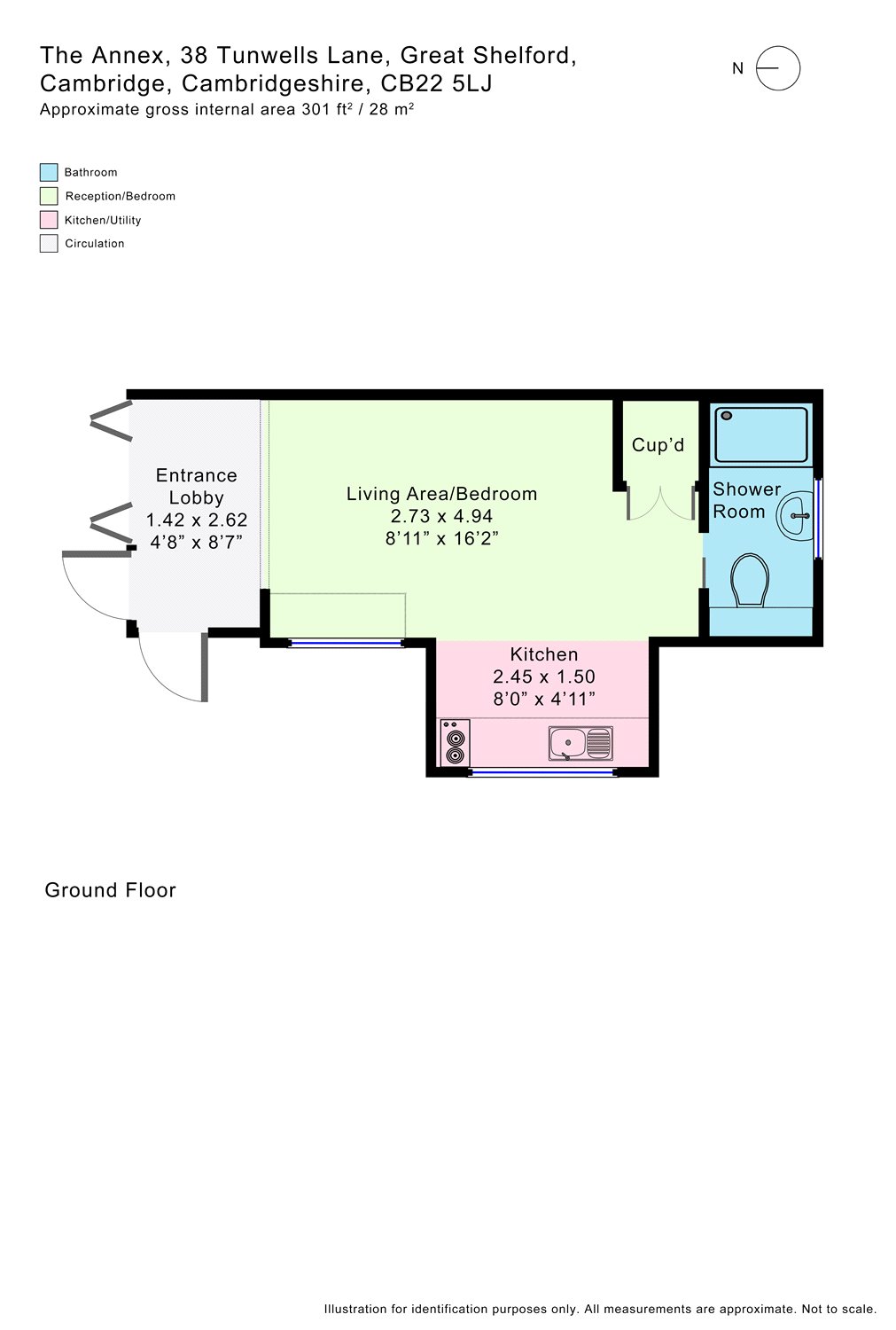 1 Bedrooms  to rent in Tunwells Lane, Great Shelford, Cambridge, Cambridgeshire CB22