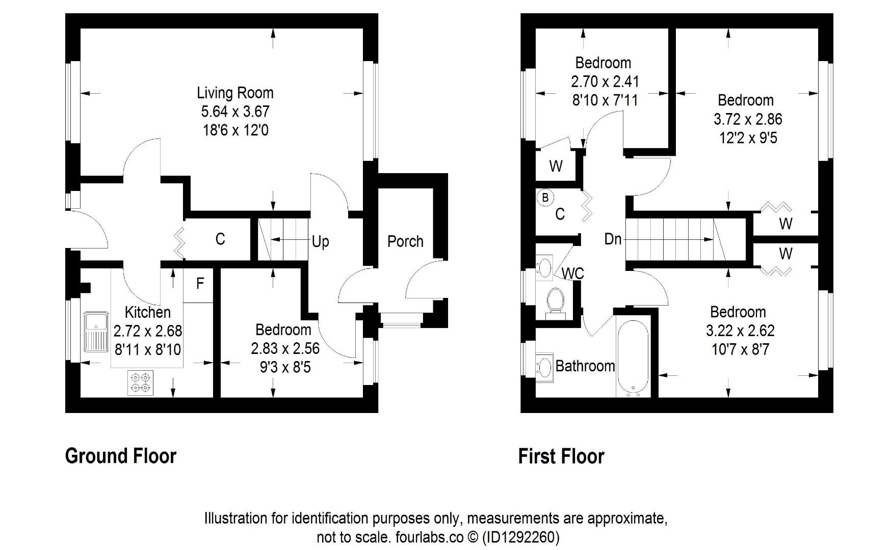 130, Keith Drive, Glenrothes floorplan